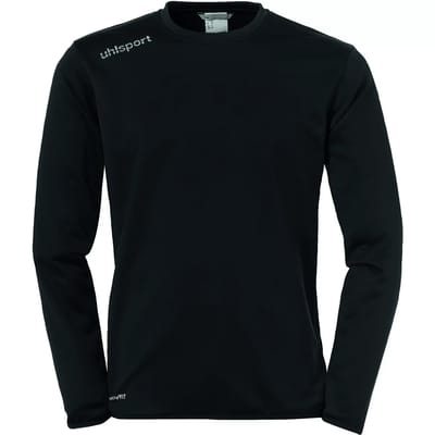 Uhlsport Essential Trainingssweat Heren - Zwart / Wit | Maat: 140