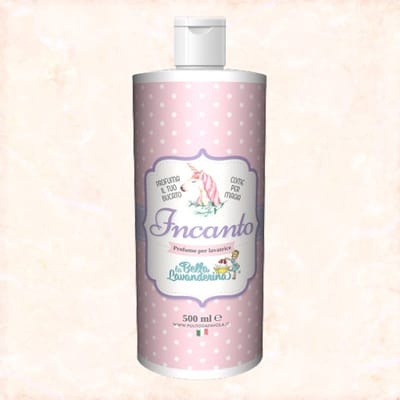 Wasparfum | Incanto | 500ML | Bloemige geur | Houtachtige muskus tonen | Luxe, intense parfum
