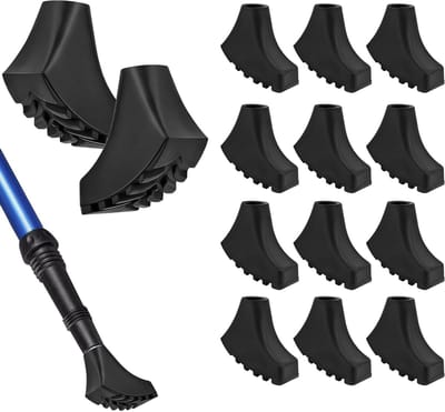Set van 12 Nordic Walking Pads voor optimale grip, comfort en stabiliteit tijdens het wandelen