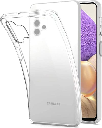 Hoesje voor Samsung Galaxy A32 5G backcover Shockproof siliconen Transparant