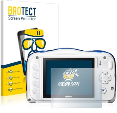 Screenprotector voor Nikon Coolpix W100 Beschermglas transparant