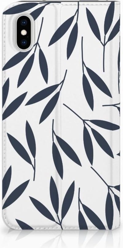 Apple iPhone Xs Max Smart Cover Leaves Blue