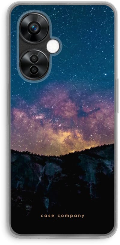 Case Company® - Hoesje geschikt voor OnePlus Nord CE 3 Lite hoesje - Travel to space - Soft Cover Telefoonhoesje - Bescherming aan alle Kanten en Schermrand