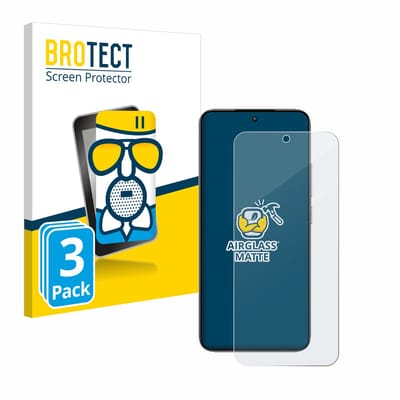 BROTECT - Screenprotector voor Xiaomi 14 - Folie Beschermfolie Beschermglas matte 3 Stuks
