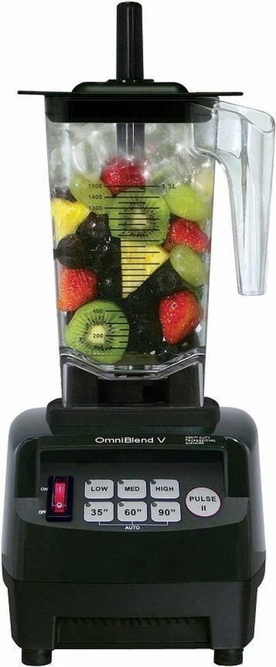 OmniBlend V TM-800A - Blender - 1,5 L - Zwart