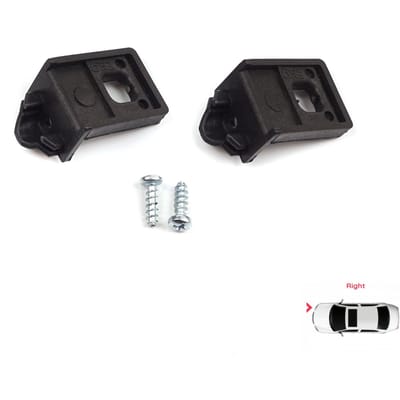 BHL25 Rechter Koplamp Houder Montage Reparatie Beugel Lip Set voor VW Touran MK1 2003-2010 Caddy MK3 2004-2010 Pre-Facelift 1T0998226