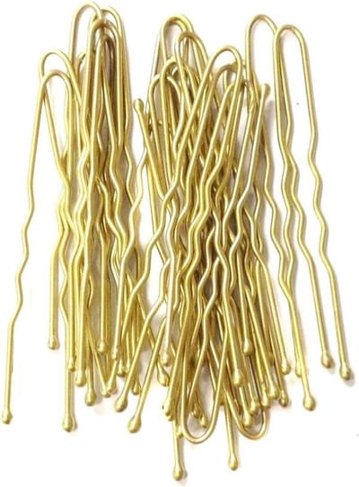 Haarspelden Set - Golvende Spelden - Kapsels Maken - Betere Grip - 36 Stuks - Goudkleurig