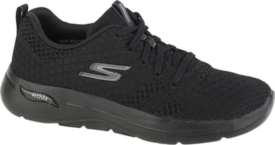 Skechers Go Walk Arch Fit Unify 124403-BBK, Vrouwen, Zwart, Sneakers,Sportschoenen, maat: 35,5