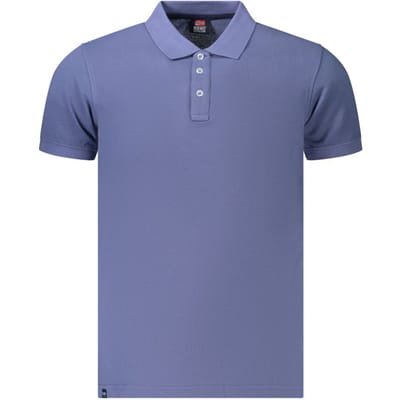 Noorwegen 1963 Blauwe Katoenen Heren Polo