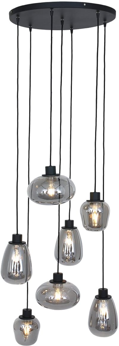 Hanglamp Steinhauer Reflexion - Zwart
