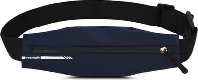 Heuptas Waterdicht voor Vrouwen Mannen - Slanke Taille Pack Riem voor het Dragen Van Telefoons Tot 75 inch - Heuptas voor Hardlopen Blauw