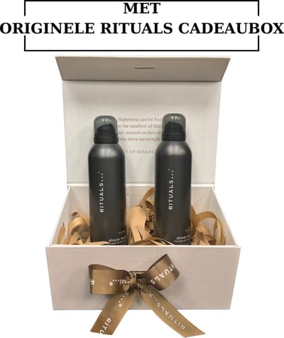 Rituals - Homme - Geschenkset - 2X Shower Gel a 200 ml = 400 ml in Originele RITUALS Cadeaubox - Douchegels - Doucheschuim