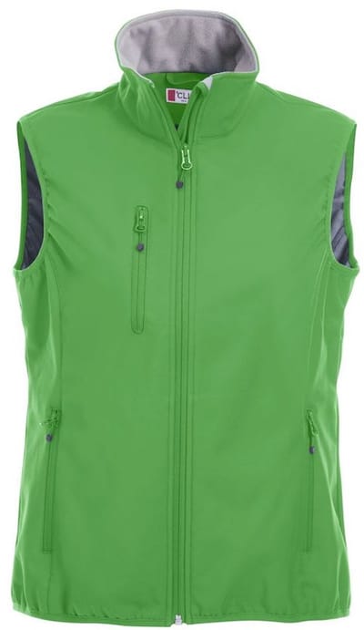 Clique Basic Softshell Vest Ladies 020916 - Vrouwen - Appelgroen - M