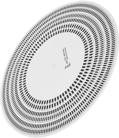 Allecto - Lp Stroboscoop Schijfrotatiesnelheidsdetectie - Kalibratie