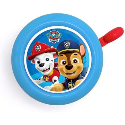 Nickelodeon Paw Patrol Fietsbel Staal Junior 55 Mm Blauw/rood