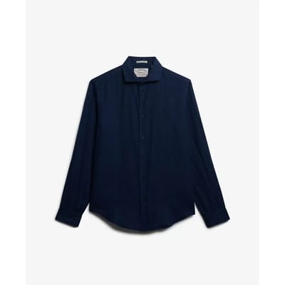 Linnen overhemd met lange mouwen Superdry Riviera