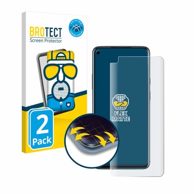 BROTECT - Screenprotector voor OnePlus 8 Pro - Folie Beschermfolie matte volledig dekking 2 Stuks