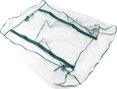Kleine Broeikas - Tuinkas Afdekking - Planten Beschermen - Waterdicht PVC - 69x49x160cm - Transparant