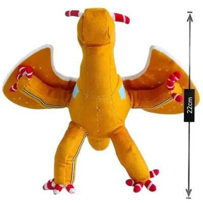 Steal A Brainrot Cannelloni Draak Pluche Pop Decoratie Draak Cannelloni Knuffelpop Fans Periferieën Verjaardag Vakantie Cadeaus orange
