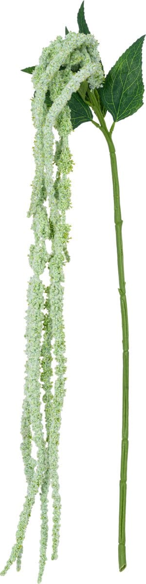 Easyplants | Kunstbloem Amaranthus 124 cm groen | Zijde | Nepbloemen | groen | Onderhoudsvrij | Kant-en-klaar