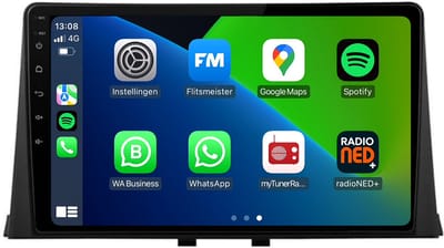 Carplay autoradio geschikt voor Opel Combo | Citroën Berlingo | Peugeot Partner | 2019 t/m 2023 | Android 13 | Draadloos Apple Carplay & Android auto | 2GB + 32GB | 8-Core processor | Davilon | 2025 model | 2019 2020 2021 2022 2023 | Bluetooth & Wifi