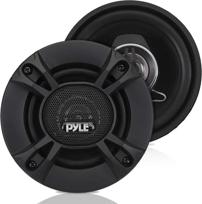 Pyle Autoluidsprekers - 2-Weg Auto Speakers - Coaxiale Luidsprekers - 240 Watt - Set van 2 - Zwart
