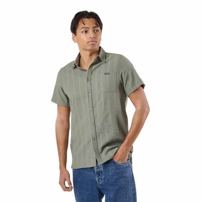 Seaside Coos Bay Shirt – Korte mouw overhemd voor heren – Maat M
