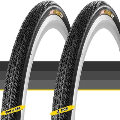 Set van 2 Fietsbanden 700x28c Gravel en Racefiets - Lekvrij en Slijtvast