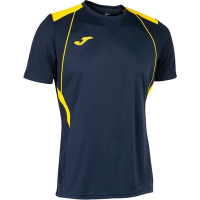 Joma Championship Vii T-shirt Met Korte Mouwen Blauw 4-5 Years Jongen