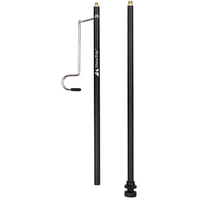 RVS Bureaulamp Standaard voor Tactische Camping Opbergmand Veelzijdige Opvouwbare Tas Camping Desk Lamp Stand