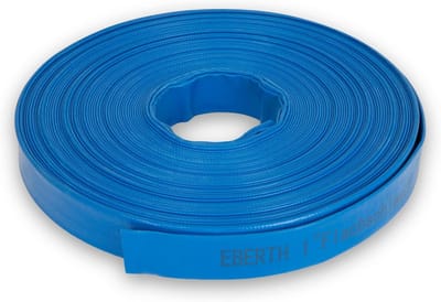 Platte Tuinslang 40m 1 Inch 25mm Flexibel PVC voor Pompen en Irrigatie
