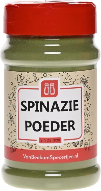 Van Beekum Specerijen - Spinaziepoeder - Strooibus 130 Gram