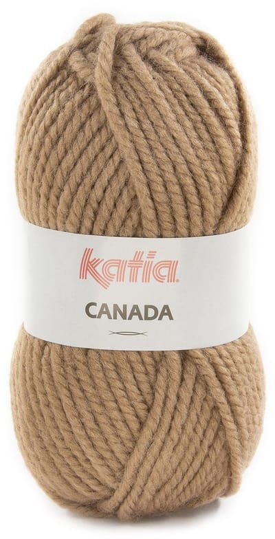 Katia Canada - 52 leembruin - Dik Acrylgaren