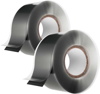 Zelfklevende Siliconestrips 3m x 25mm - Waterdichte Reparatietape voor Isolatie en Lekkages, Perfect voor Elektrische Toepassingen en Huishoudelijke Klussen