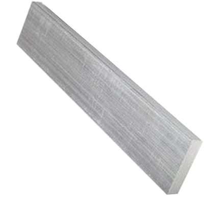 Aluminium plaat - Metaalplaat - Industriële toepassingen - Sterke legering - 15x30x200 mm - Naturel