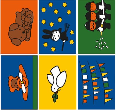 6 Kinderwenskaarten - Ansichtkaarten kind - 15 x 10,5cm - 6 Ansichtkaarten in een zakje