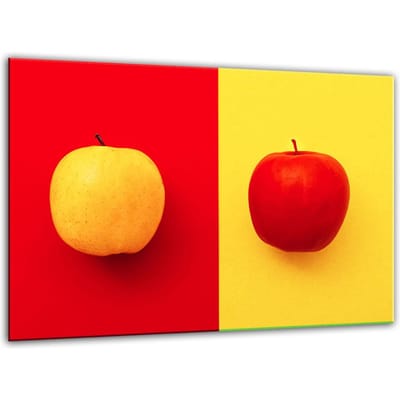 TMK ArtDeko - Gehard Glas Snijplank - 30x22cm - Vruchtenmotief