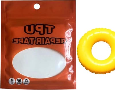 Reparatieset Opblaasbaar - Luchtbed Pleisters - Lekken Dichten - Zelfklevend Waterdicht - 10 Stuks - Transparant