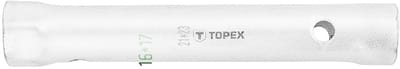 TOPEX Pijpsleutel zeskant 21 en 23 mm