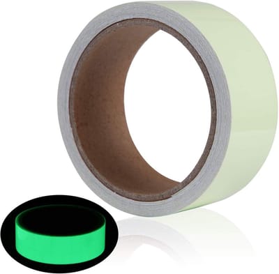 Luminous Tape - Fluorescerende Plakband voor Veiligheid, Waterdicht en Duurzaam, 3cm x 5m, Ideaal voor Decoratie en Waarschuwing