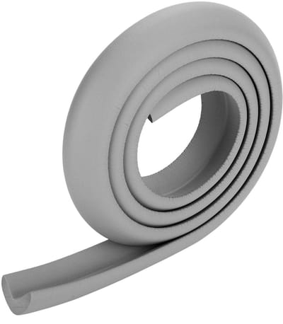 Dailygoods- Hoekbescherming Schokbestendig - Hoekbescherming Tafel - Veiligheidsrand - Rubber - 200 cm - Bescherming voor Baby's - Randbescherming