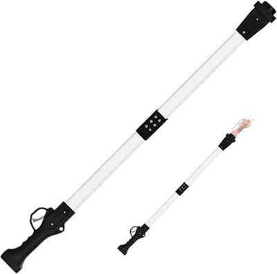 Verlengstuk Snoeischaar - Aluminium Staaf - Hoge Takken Snoeien - Opvouwbaar Ontwerp - 150 cm - Zilver