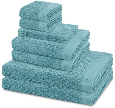 Ross Sonstiges 2 X washandjes 2 X gasten- 2 X douche- 2 X handdoek - in set 8 pack Harmony