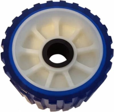 Kimrol blauw - 128x75 mm - 22 mm naafdiameter