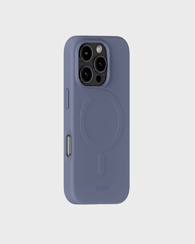 Holdit Soft geschikt voor MagSafe Case geschikt voor iPhone 16 Pro - Pacific Blue