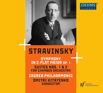 Zagreb Philharmonic Orchestra, Dmitri Kitayenko - Stravinsky: Symphony In E-flat Major, Op. 1 | Suites Nos. 1 & 2 For Chamber Orchestra (CD)