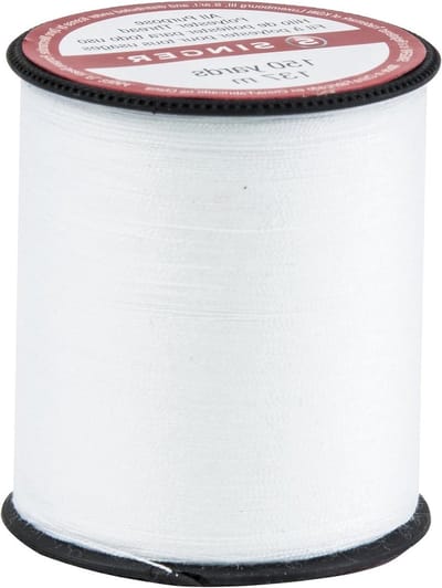 Polyester Garen - Naaidraad - Hand & Machine Naaien - Sterke Grip - 150 Meter - Wit