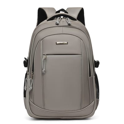 KZQ Waterdichte Oxford Laptop Rugzak Voor Heren En Dames - Grote Capaciteit 36-55L Geschikt Voor 16 Inch Laptop - Dun En Duurzaam Ontwerp Voor School En Reis - Grijs