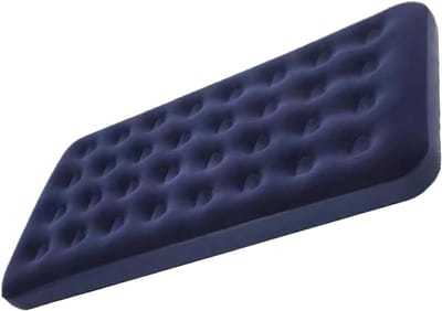 Luchtmatras met pomp - Opblaasbaar bed - Kamperen of logeren - Ingebouwde pomp - 191 x 99 cm - Grijs