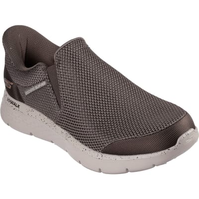 Skechers GO WALK Flex Ojai Textiel Herentrainers in Khaki